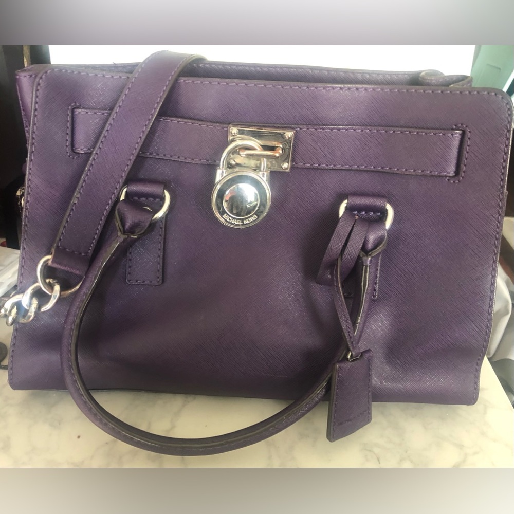 Michael Kors purple Handbag